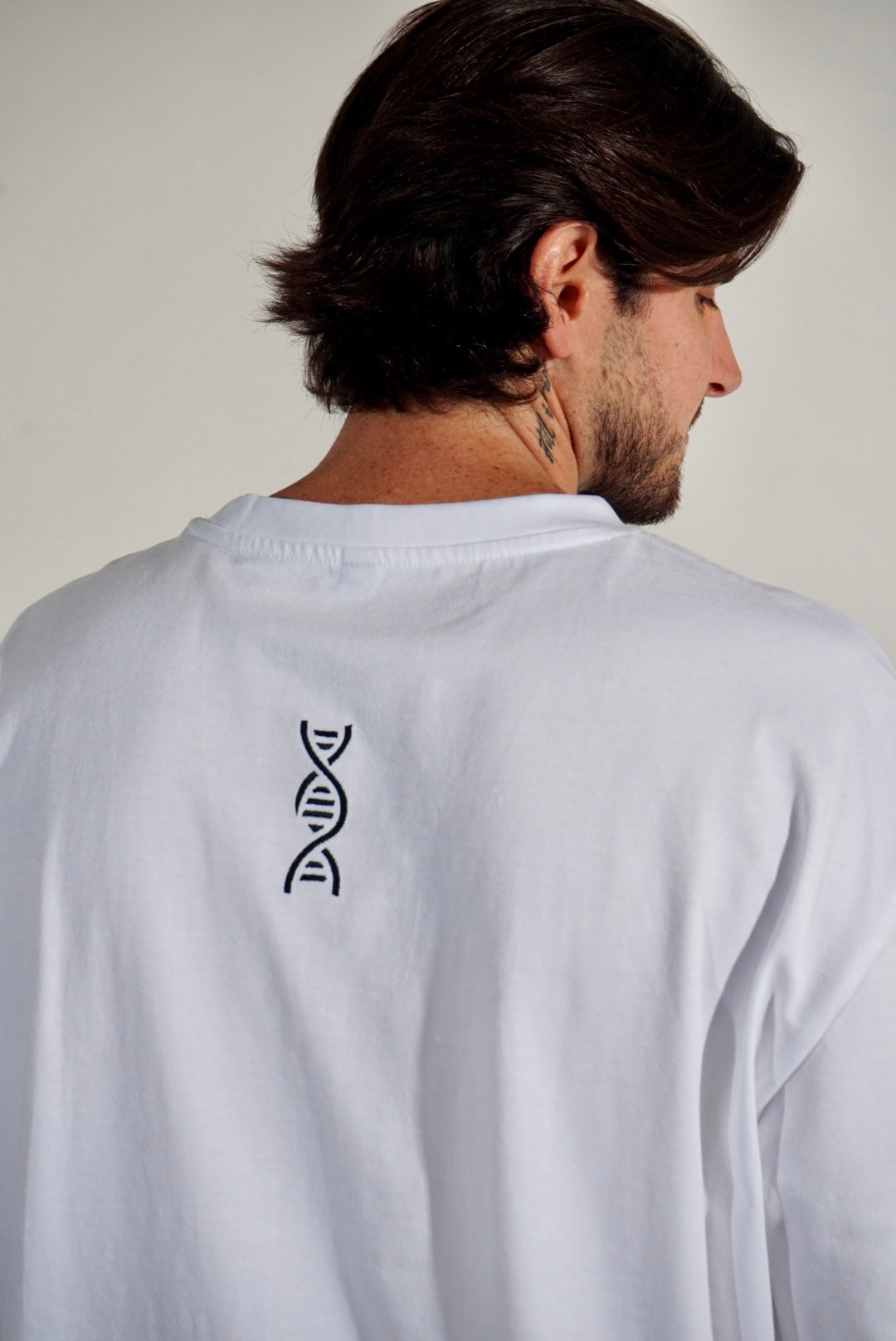 Oversized Jersey Tee White