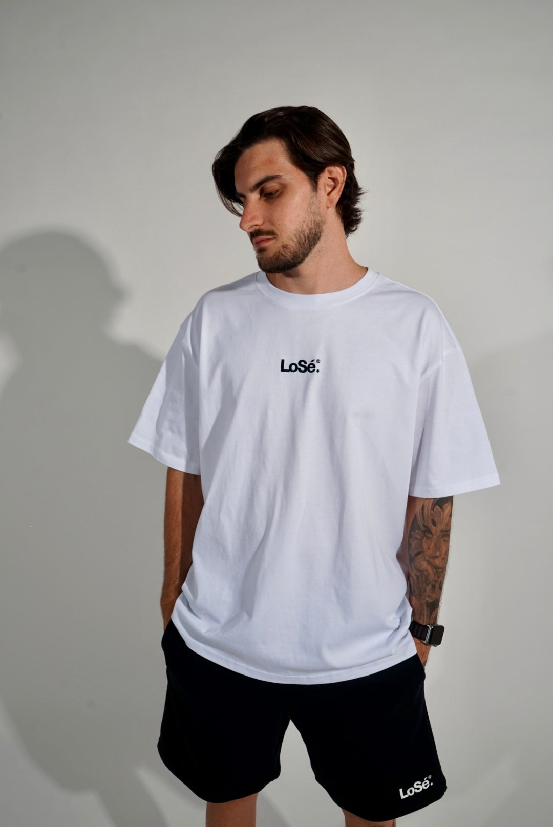 Oversized Jersey Tee White
