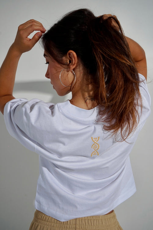 Ladies Oversized Tee White
