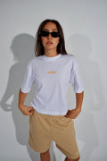 Ladies Oversized Tee White