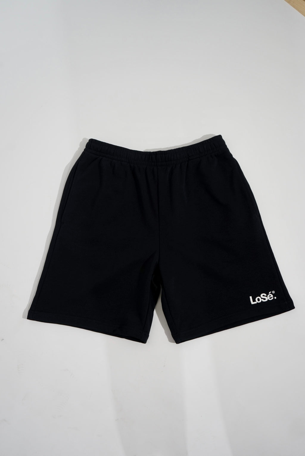 Regular Fit Sweat Shorts Black