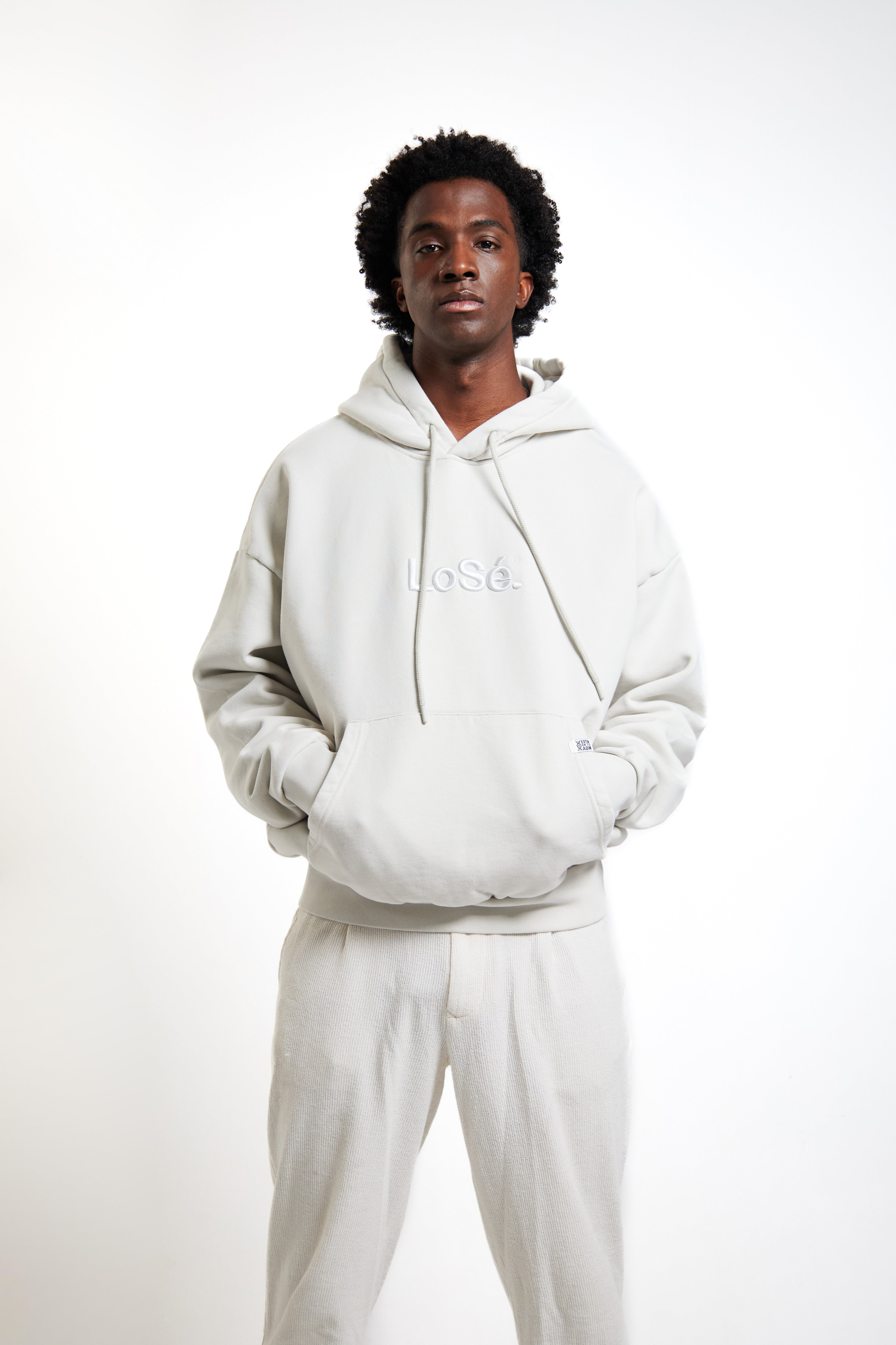 White Sand Oversized Hoodie